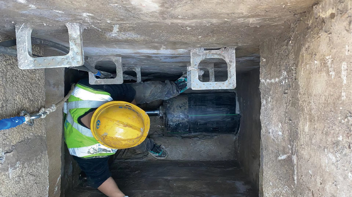 兴县HDPE短管内衬法